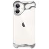 Capa de Celular Protetora Ultra Fina Sem Lente para iPhone 16 Prata