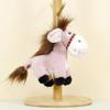Toy Donkey Plush Doll Keychain Bag Decorative Ornament Pendant Pp Cotton Filling