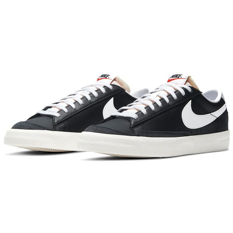 Nike Blazer Low 77 Vintage Men Black White Sail DA6364-001