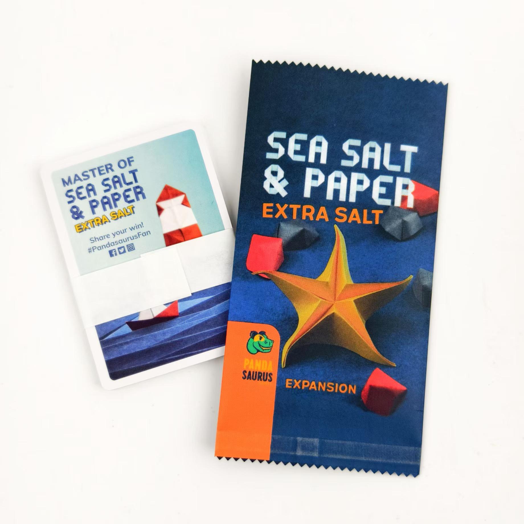 Ocean-Themed Sea Salt Origami Strategy Card Game (English Version)