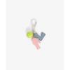 Triple Charm Keychain NF5321RLR9900 [Lacoste] [Official]