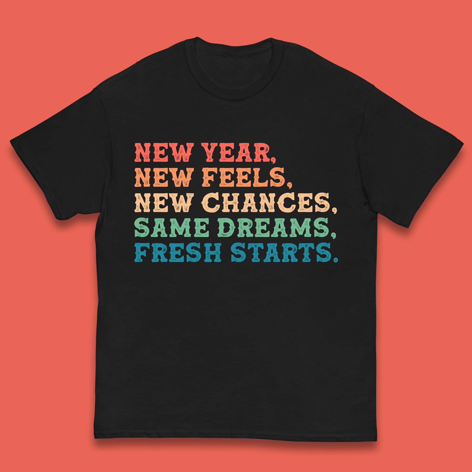 New Year New Feels Kids T-Shirt 150