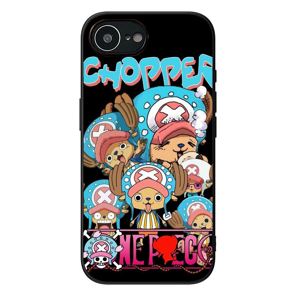 Soft Cover for Apple iPhone 17 16 14 15 Pro Max Plus 15+ 16E XR ProMax Air 16+ Casing Phone Case Tony Chopper One Luffy Pieces