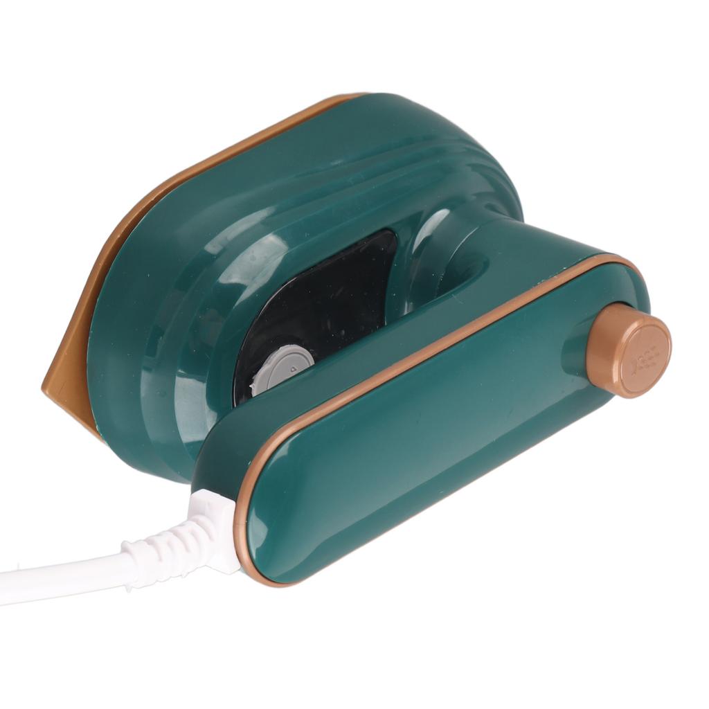 Green Handheld Garment Steam Iron Wet Dry Dual Use Small Electric Clothing Steam Ironing Machine