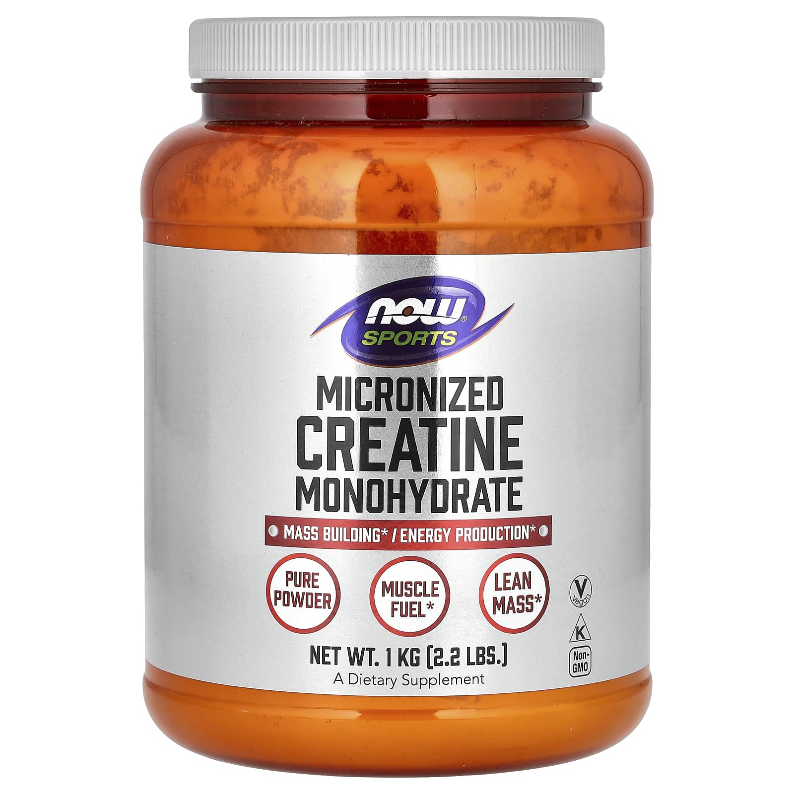

Sports, Micronized Creatine Monohydrate, 1Kg(2.2Lb)