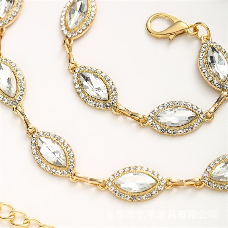 Mei Mary New women's waist chain - stylish and high-end skirt decoration chain - trendy accessory chain