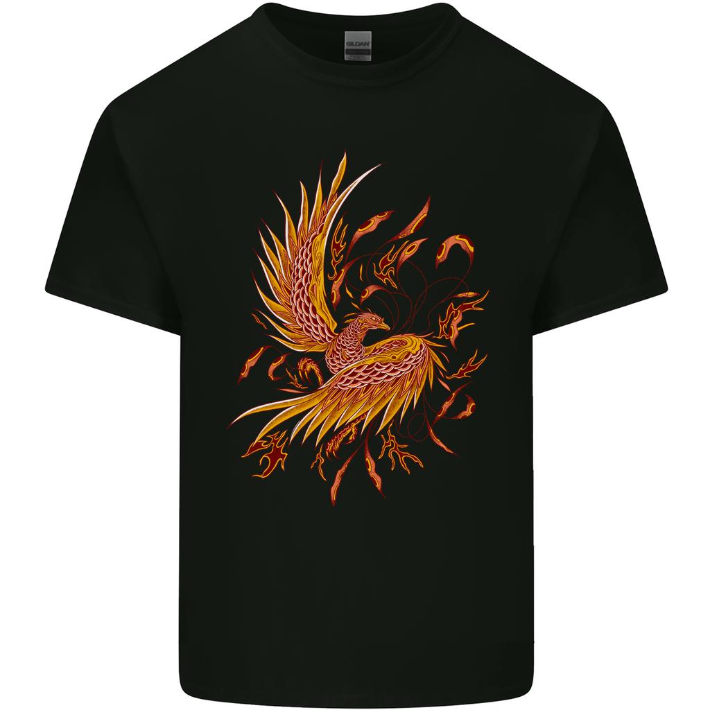 A Phoenix Rising From the Ashes Unisexs Light Cotton TShirt