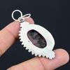 Friendship Day Sale 925 Silver Rhodonite Gemstone Birthday Flower Unique Pendant