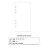 Thickened Loose-Leaf A4/B5/A5/A6/A7 Replacement Paper – Horizontal Line, Grid, Blank Sheets