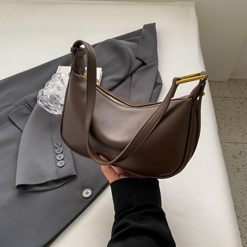 

Модная универсальная сумка подмышку женская осень-зима новая простая повседневная сумка-пельмень высококлассная сумка на плечо