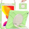 360 Rotating Kids Case Universal for IPad 10.2 2019 2020 2021 7th 8th 9th Generation Heavy Duty Stand Cover with Shoulder Strap