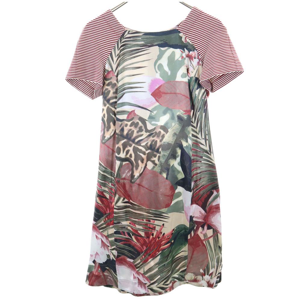 

MAX&CO Overall handle Short sleeve one piece 40 Reddish Women Used