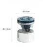 Funnel Covered Smokeless Odorless Windproof Creative Glass Ashtrays for Home Tabletop Office Outside Patio Outdoor Balcony