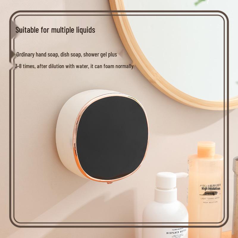 Wall-Mounted Automatic Hand Sanitizer and Soap Dispenser