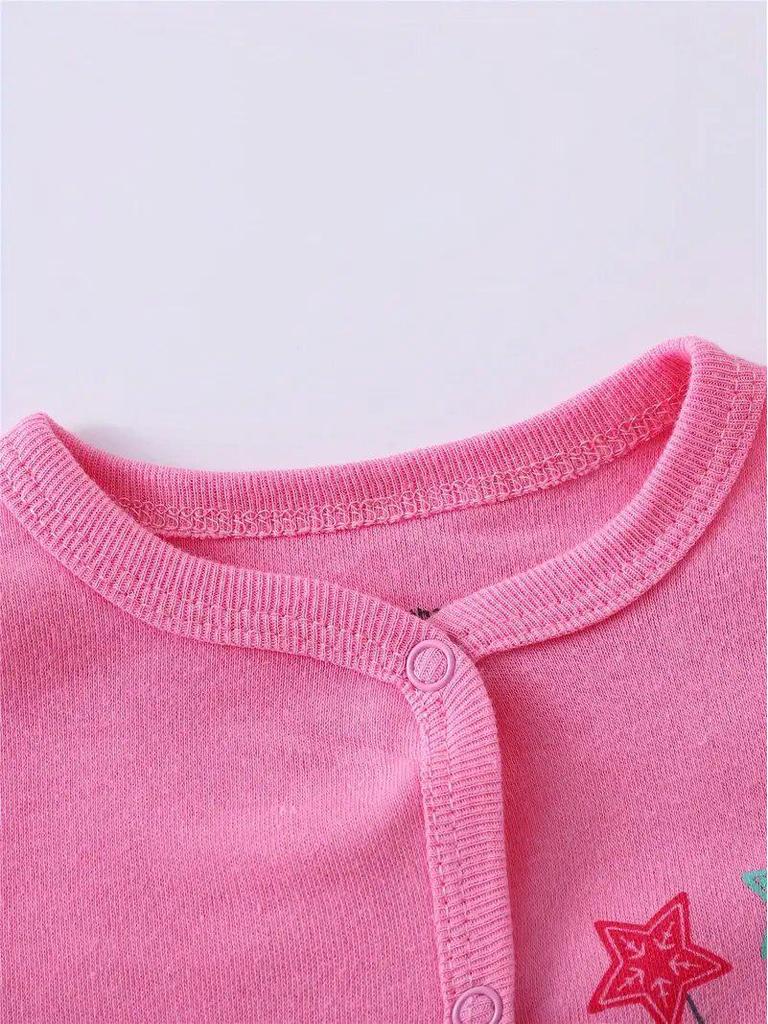 Reine Baumwolle Baby 3-teiliges Langarm-Strampler-Set - Frühling/Herbst Neugeborenen-Strampler