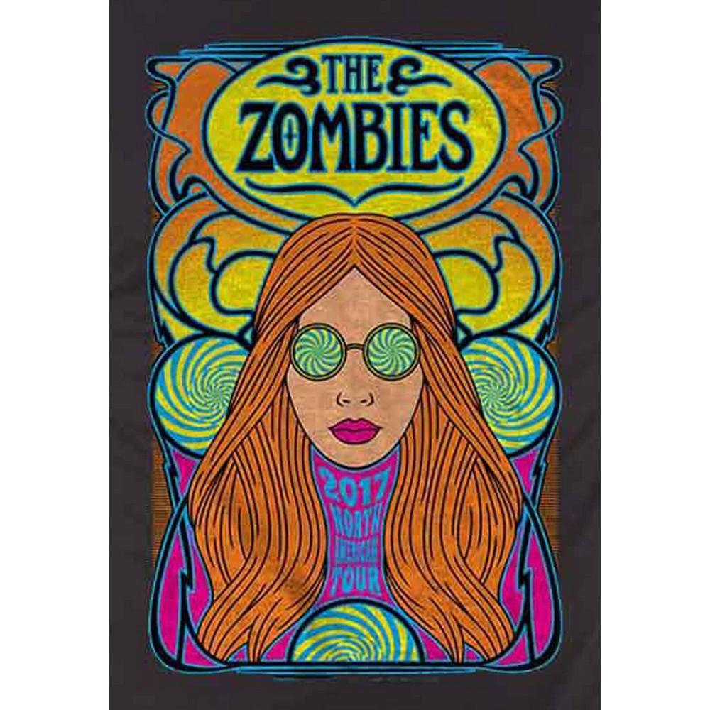 The Zombies Unisex Adult North American Tour T-Shirt