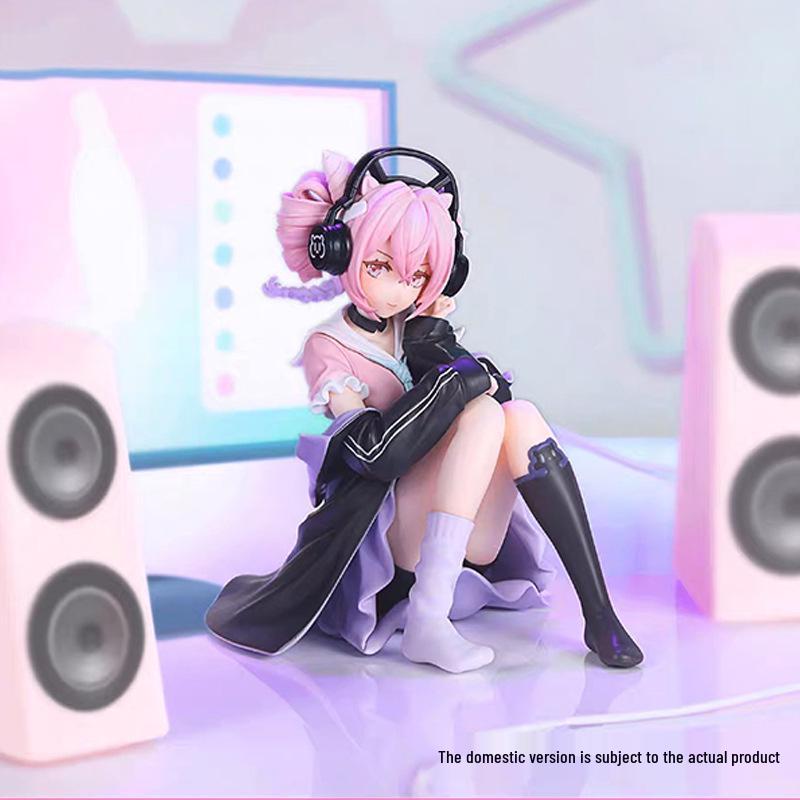 

Arknights Cross-Border Sitting Pose Figurine: Streamer Energy Link Car Ornament Eureka Arknights [Bagged]