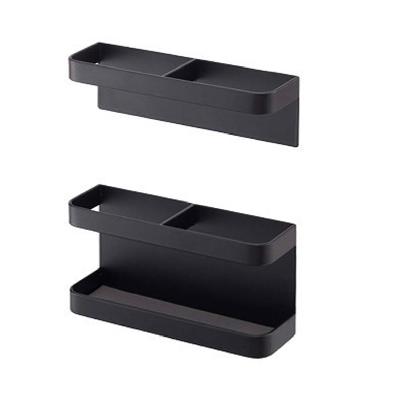 Non Nail Magnetic Double-layer Umbrella Rack, Magnetic Adhesive Wall Umbrella Storage Rack, Entrance Hook Storage Rack