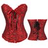 Ready Stock Body Shaping Clothing Manufacturer Corset Bridal Dress Sexy Corset Waist Vest Waist Seal European and American Palace Corset
