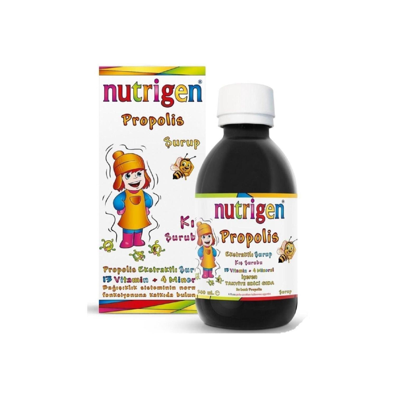 

Propolis 13 Vitamin 4 Mineral Winter Syrup Shampoo Gift