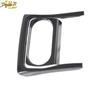 For Toyota bZ4X   Carbon Fiber Front Water Cup Holder Frame Cover Trim