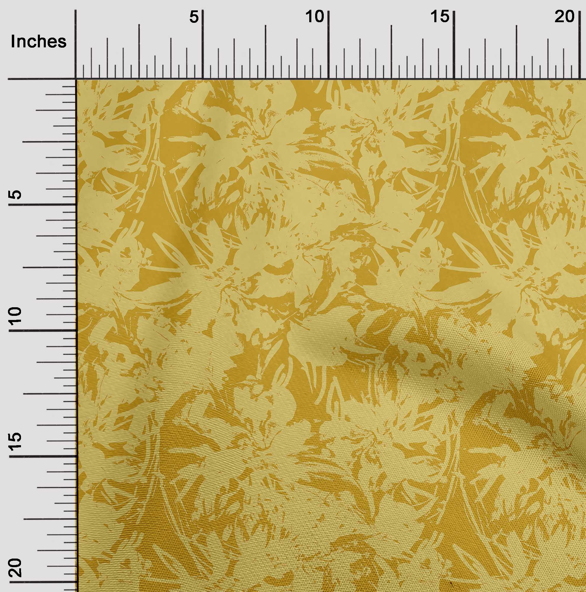 

OneOone Cotton Flex Рожева тканина Квіти Одяг своїми руками Тканина для стьобання Тканина з принтом 40 дюймів 42 Inch Wide - Viscose Chiffon жовтий