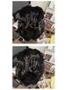 Unisex Sweter z Sztucznego Futra Mink Tie-Dye Retro – Przytulny, Miękki i Ciepły Zimowy Dzianinowy