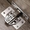 Close Hinges Plate Hinge Cupboard Kitchen Stainless Steel