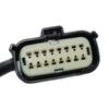16 way Headlight Wiring Connector Pigtail Plug Harness For Jeep Grand Cherokee Xenon SRT HID LED DRL 2014 2015 2016 2017 2018