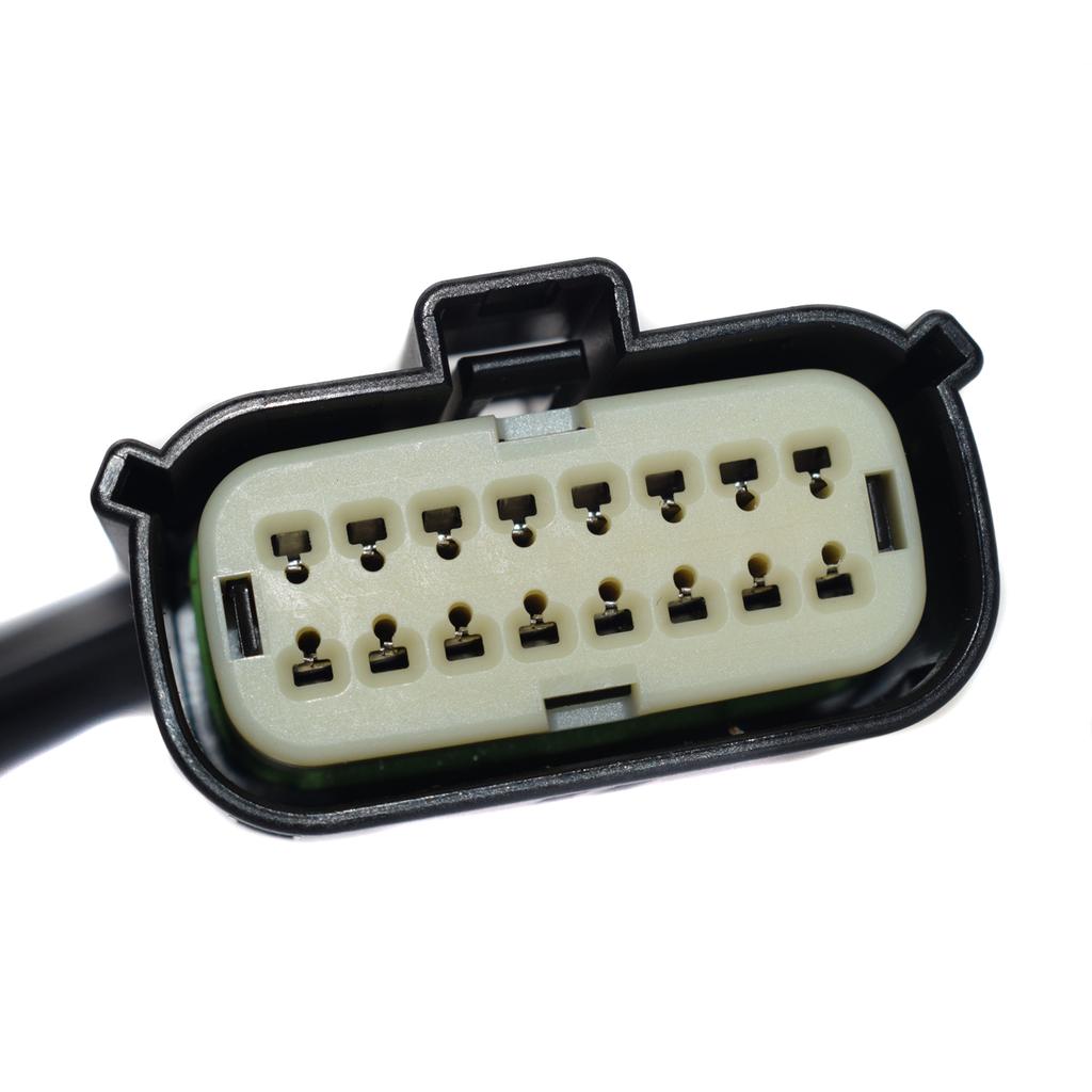 16 way Headlight Wiring Connector Pigtail Plug Harness For Jeep Grand Cherokee Xenon SRT HID LED DRL 2014 2015 2016 2017 2018