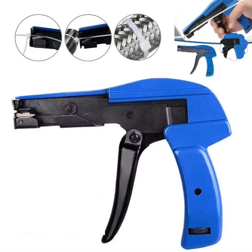 Ergonomic Cable Tie Tool Efficient Flush Cut Zip Tie Tool  Electrical Operation