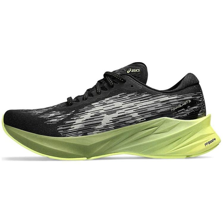 

new Asics Novablast 3 Black Dried Leaf Green 45
