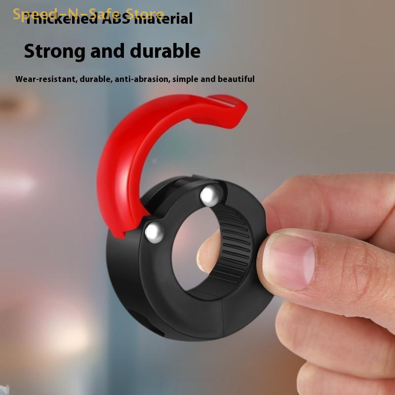 Helmet Hanger Hanging Bag Hooks, ABS Accessory Set for Bicycle & Motorcycle Scooter