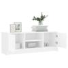 VidaXL TV Stand White 102x30x37.5 Cm Engineered Wood 823253
