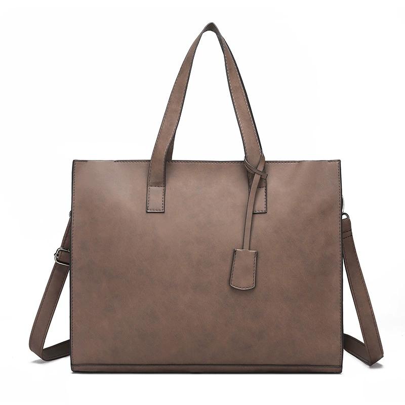 

Men Horizontal PU Crossbody Bag, Versatile Fashion Casual Shoulder Handbag коричневый