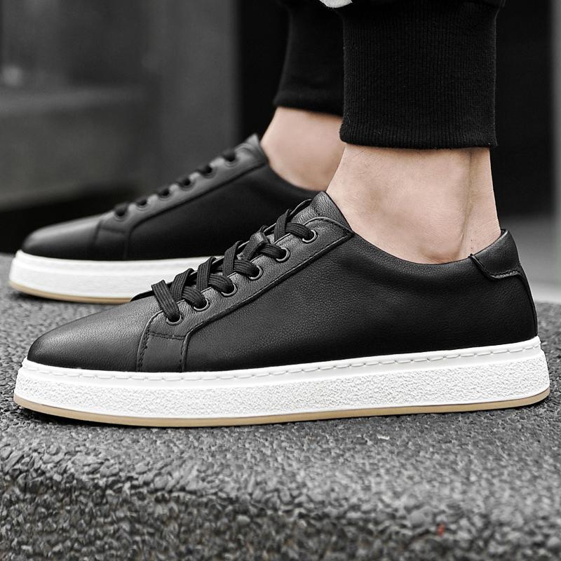 Men's Casual Shoes Genuine Leather Men Classic Penny Loafers Moccasins Mens Light Comfortable Driving Outdoor Flats Sneakers