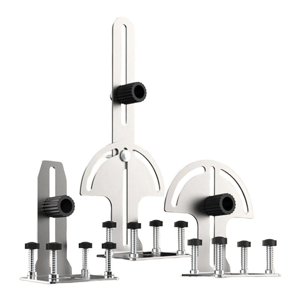 1 Pcs Stainless Steel Level Bracket L-Bracket 360° Pivoting Adjustable Mount Support Stainless Steel Level Wall Bracket