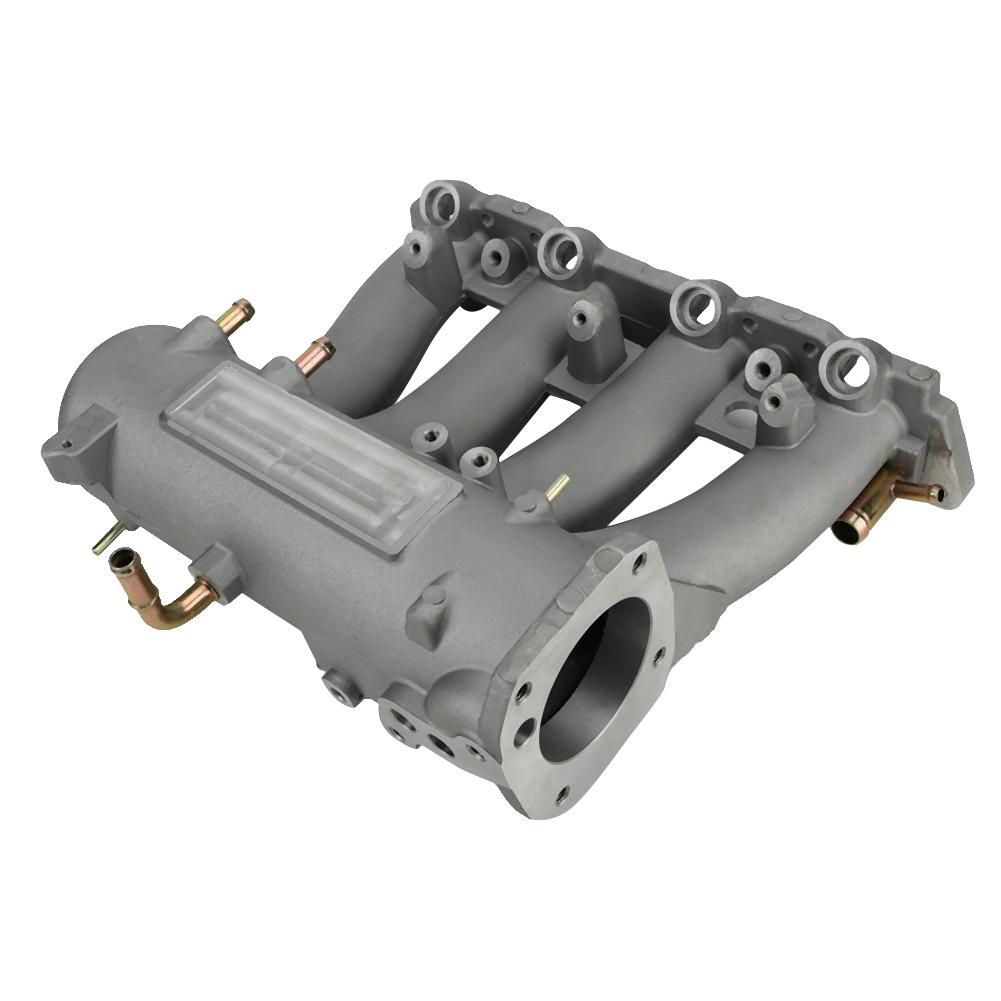 Racing D15 D16 DSeries Intake Manifold Fit for CIVIC CRX DEL SOL 19882000 Silver