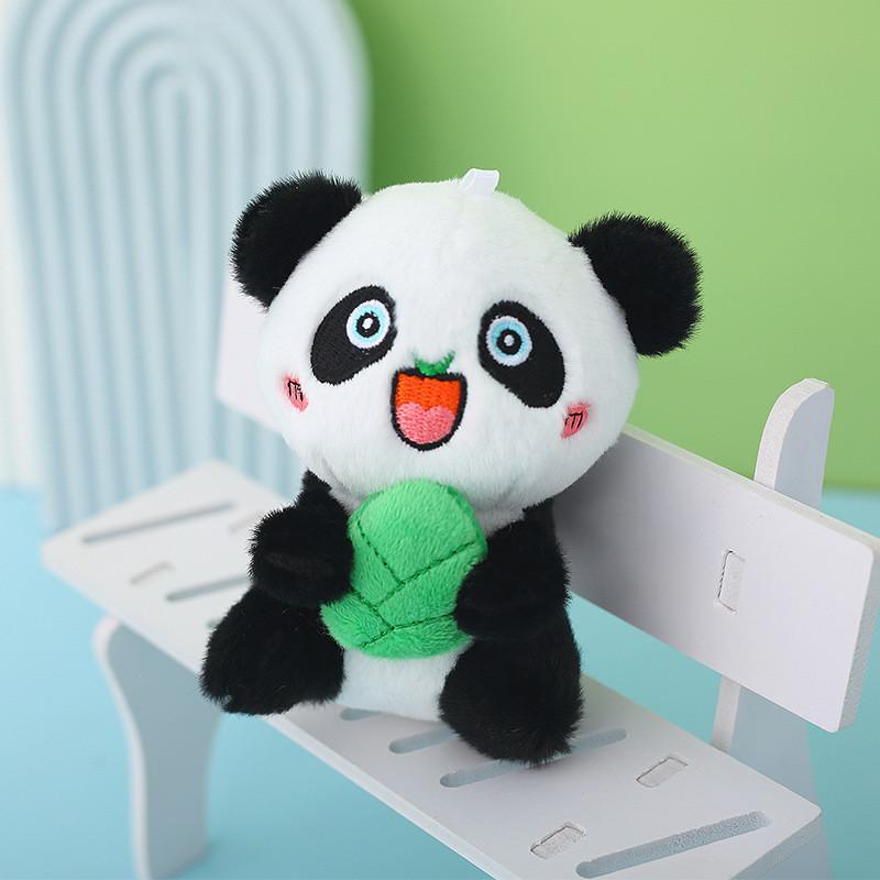 Adorable Panda Plush Keychain Soft Cuddly Bear Bag Charm For Kids And Adults