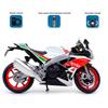 MotoGP Aprilia RSV4 RR1000 Racing Motorcycle Simulation Exquisite Diecast & Toy Vehicle RMZ City 1:12 Alloy Collection Model