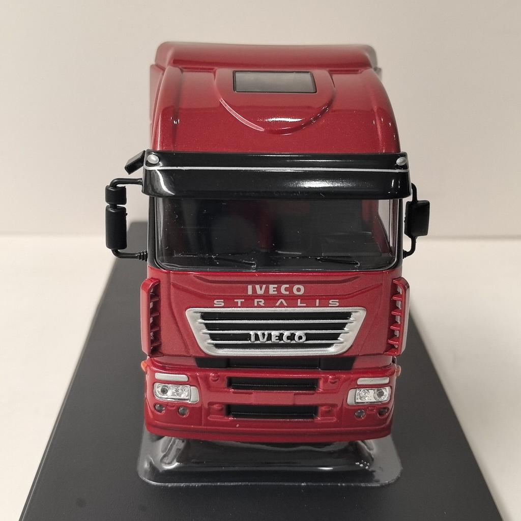 Diecast IXO 1/43 Scale IVECO Stralis 2012 Trailer Truck K4U8 Alloy Car Model