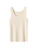 Women's Lightweight Cashmere U-Neck Spaghetti Strap Tank Top - Early Autumn Style