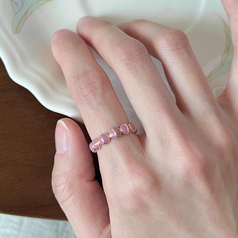 Elegant Adjustable Pearl Ring For Women Unique Design Highend Fashion Jewelry Statement