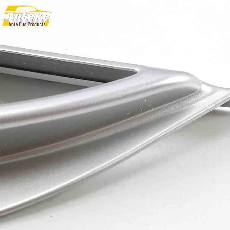 CS55 Inre Triangel Dekorativ Ram & Elektropläterad Mittkonsol A-Stolpe Triangel Klistermärke Biltillbehör