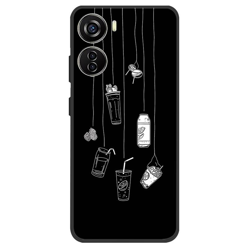 For ZTE Nubia Neo 5G Case Silicone Luxury Space Soft Bumper for ZTE Nubia Neo 5G Phone Cover TPU Funda Nubia Neo Fashion Bag