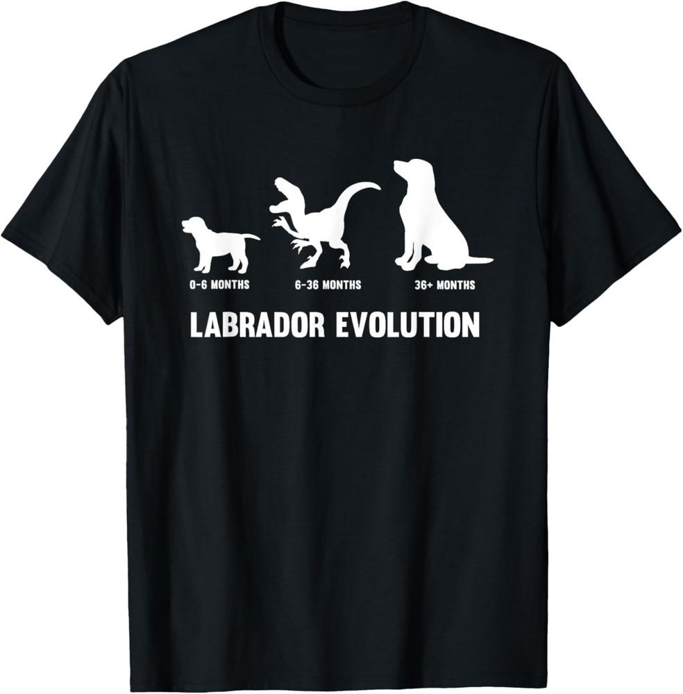 Labrador Retriever Evolution Design for a Labrador Owner T-Shirt 2XL