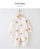 Pure Cotton Long Sleeve Baby Romper - Spring/Autumn Newborn Bodysuit & Boneless Pajamas