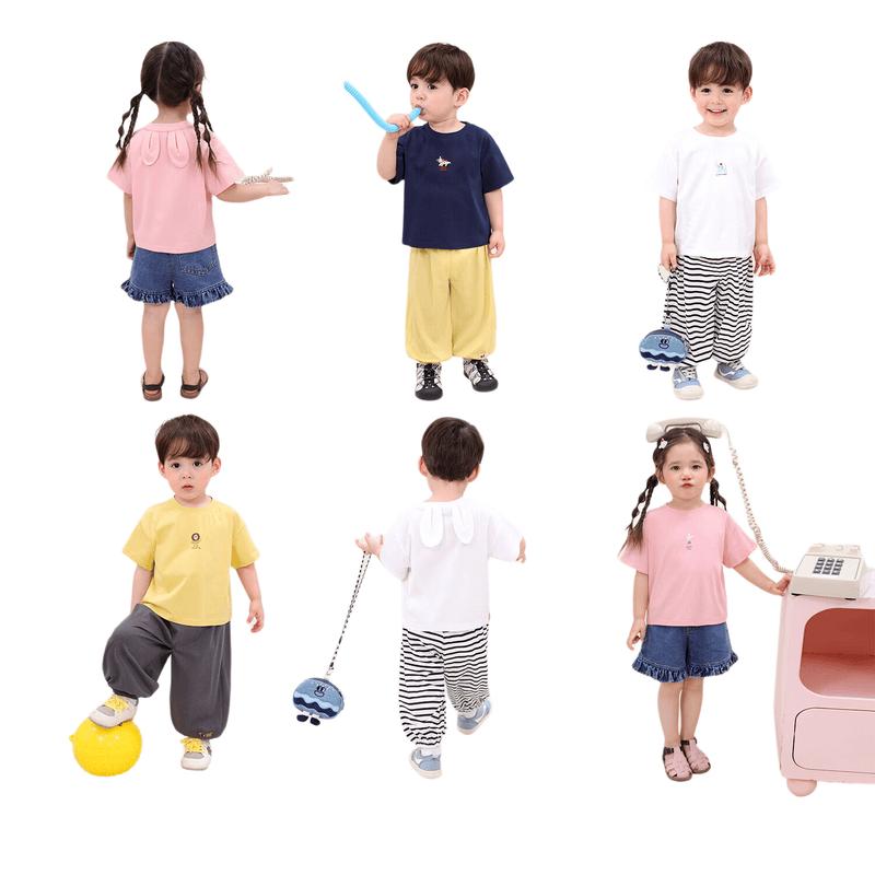 LUSON Baby Unisex Cartoon Animal Ear T-Shirt