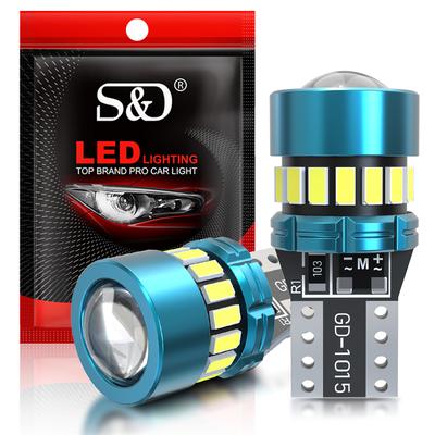 2 Buc Becuri LED W5W T10 Canbus 3014+3030 18SMD 6000K 168 194 LED Pană Lumini Interioare Auto Hartă Plafon Lumini Laterale de Parcare Lampă Semnalizare Auto