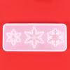 DIY Hanging Crafts Snowflake Resin Molds Epoxy Resin Mold Christmas Gift Silicone Pendant